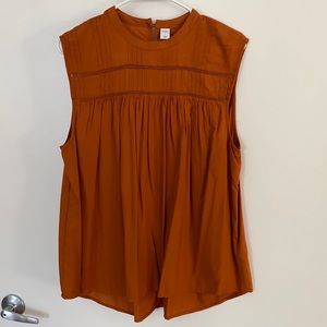 Old Navy High Neck Sleeveless Blouse